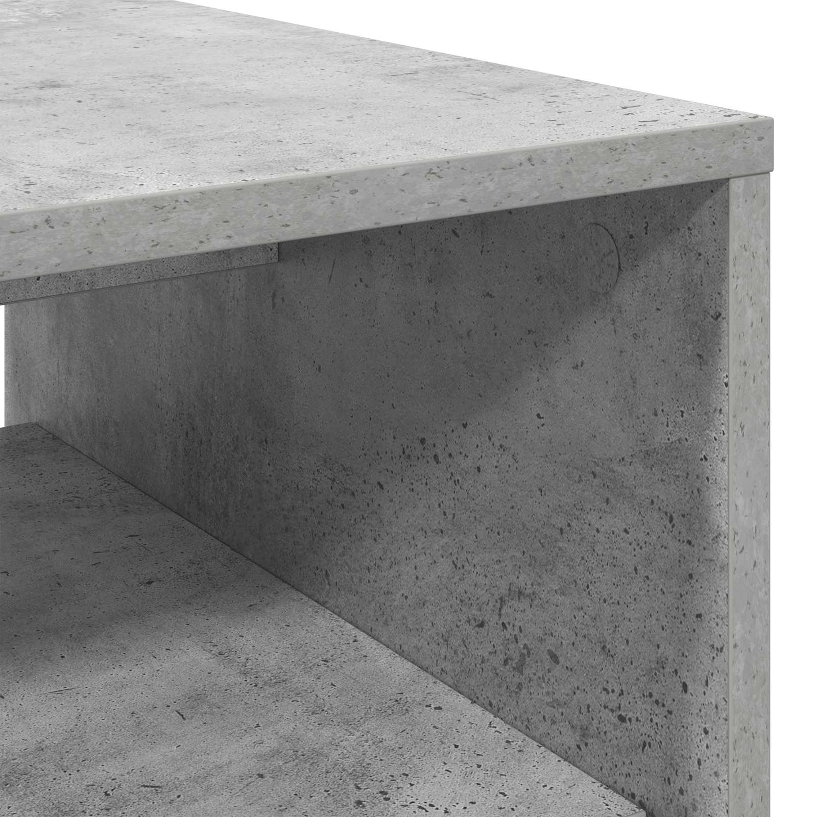 Τραπεζάκι σαλονιού Σκυρόδεμα Γκρι 60 x 50 x 40 εκ