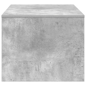 Τραπεζάκι σαλονιού Σκυρόδεμα Γκρι 80 x 50 x 40 cm