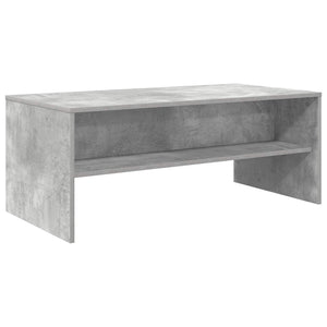 Τραπεζάκι σαλονιού Σκυρόδεμα Γκρι 100 x 50 x 40 cm - Pakobazaar