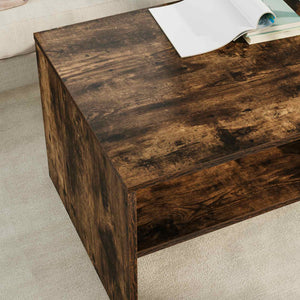 Τραπεζάκι σαλονιού Καπνιστό Δρύς 100 x 50 x 40 cm - Pakobazaar