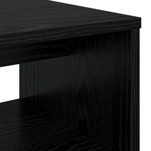 Ντουλάπι TV Μαύρη Οξυά 80 x 35 x 40 εκ Επεξεργασμένο ξύλο - Pakobazaar
