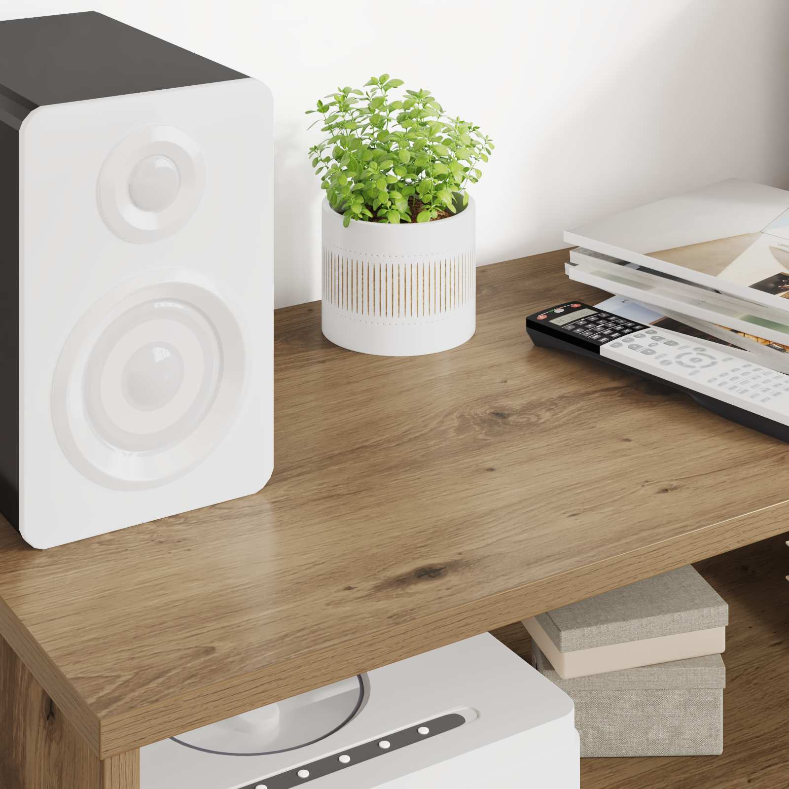 Ντουλάπι TV Artisan Oak 80 x 35 x 40 εκ Επεξεργασμένο ξύλο