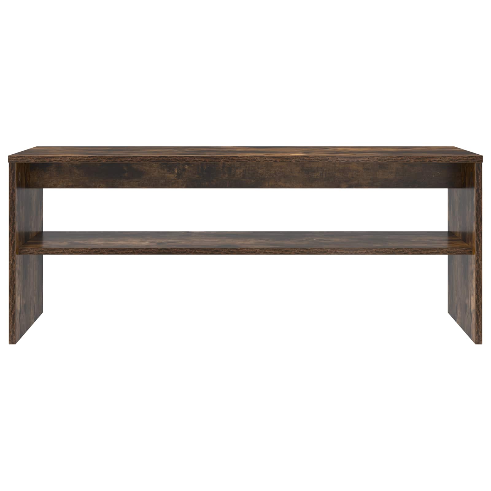 Ντουλάπι TV Καπνιστό Δρύς 100 x 35 x 40 εκ Επεξεργασμένο ξύλο