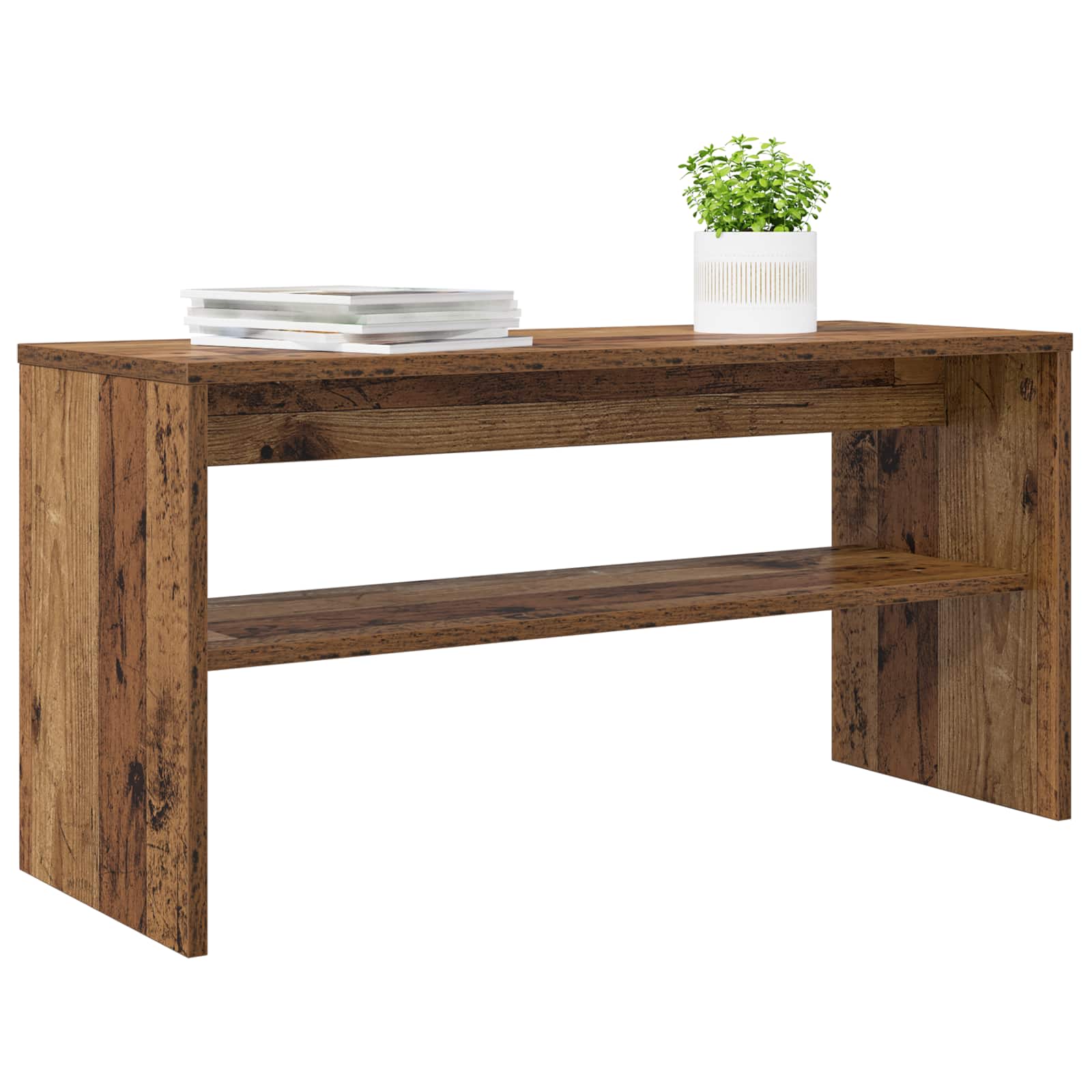 Ντουλάπι TV Παλιό ξύλο 80 x 30 x 40 εκ Επεξεργασμένο ξύλο