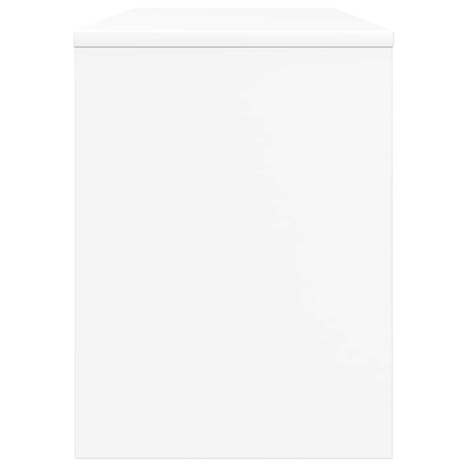 Ντουλάπι TV Λευκό 100 x 30 x 40 εκ Επεξεργασμένο ξύλο - Pakobazaar