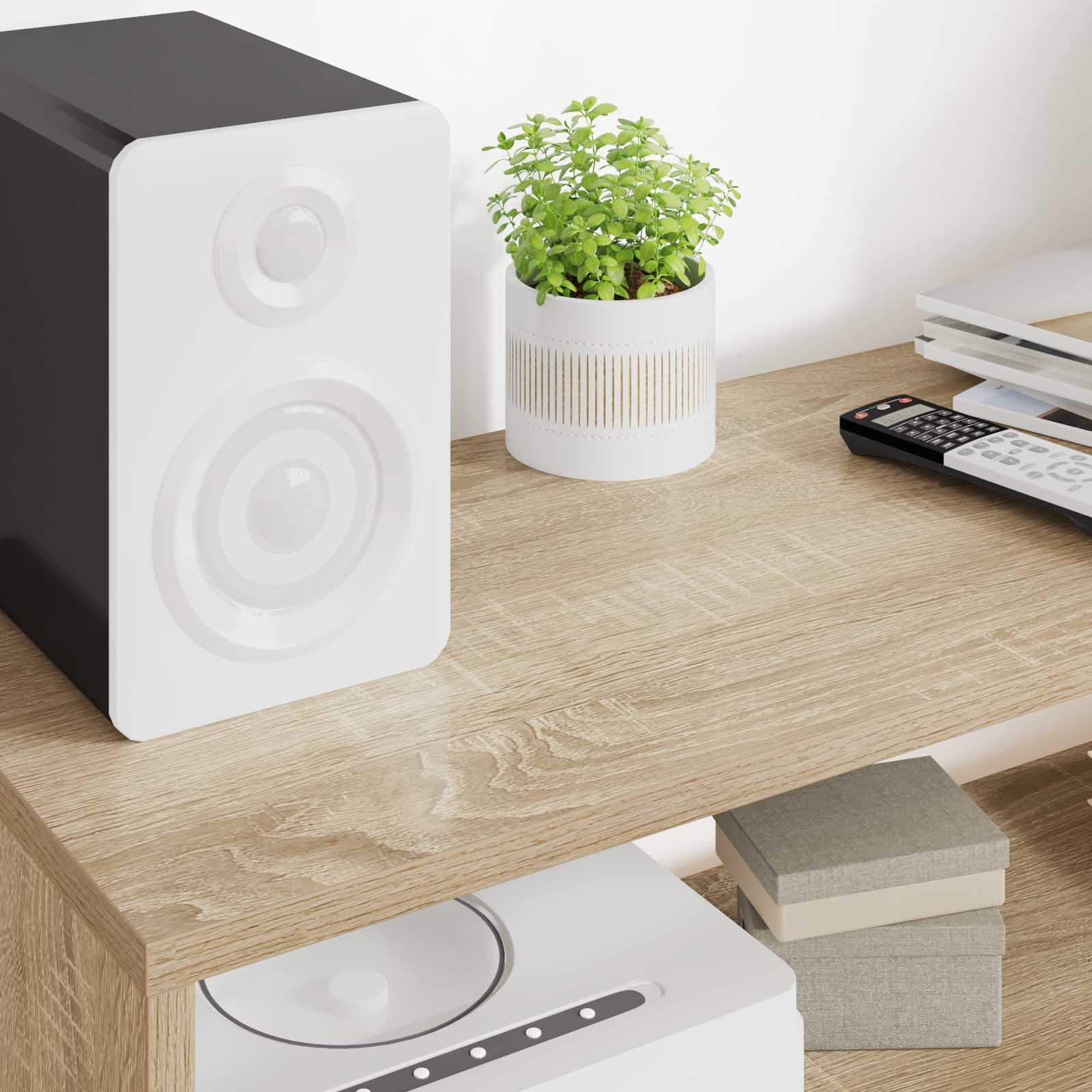 Ντουλάπι TV Δρύς Sonoma 100 x 30 x 40 εκ Επεξεργασμένο ξύλο - Pakobazaar