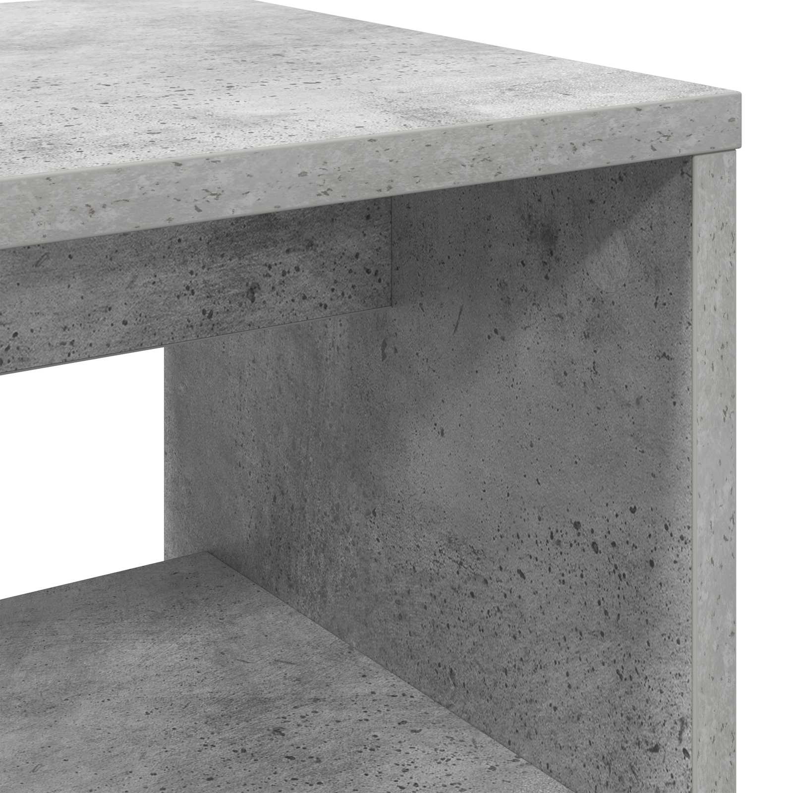 Ντουλάπι TV Σκυρόδεμα Γκρι 100 x 30 x 40 εκ Επεξεργασμένο ξύλο
