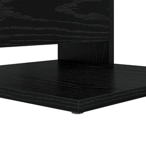 Τραπεζάκι Πλευράς Μαύρη Οξυά 40 x 35 x 60,5 εκ