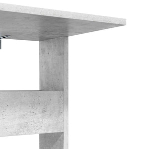 Τραπεζάκι Πλευράς Σκυρόδεμα Γκρι 40 x 35 x 60,5 εκ