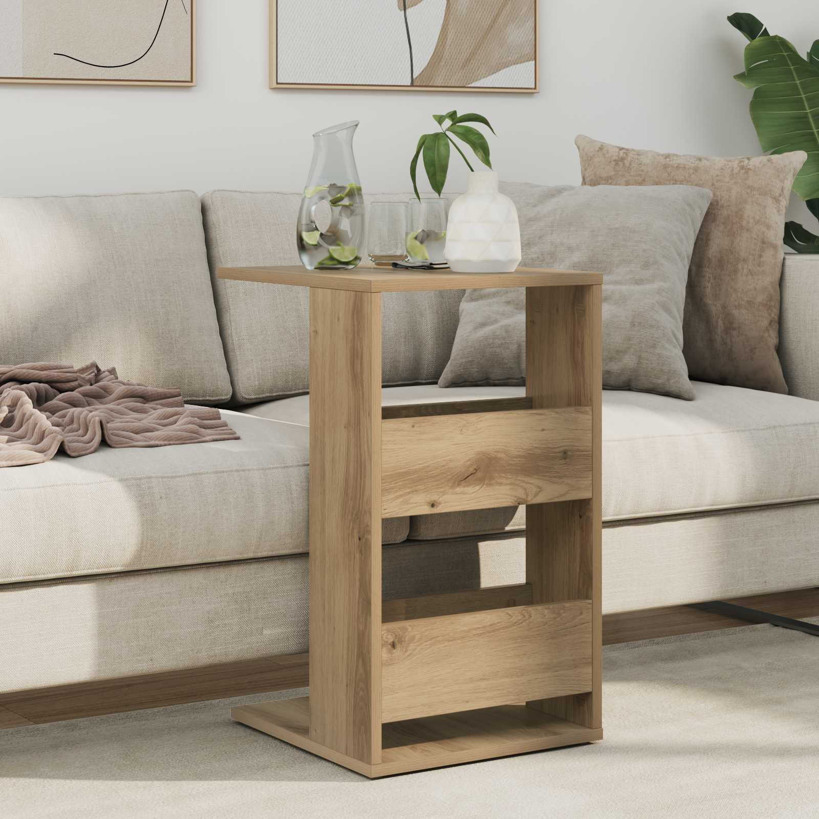 Τραπεζάκι Πλευράς Artisan Oak 40 x 35 x 60,5 εκ