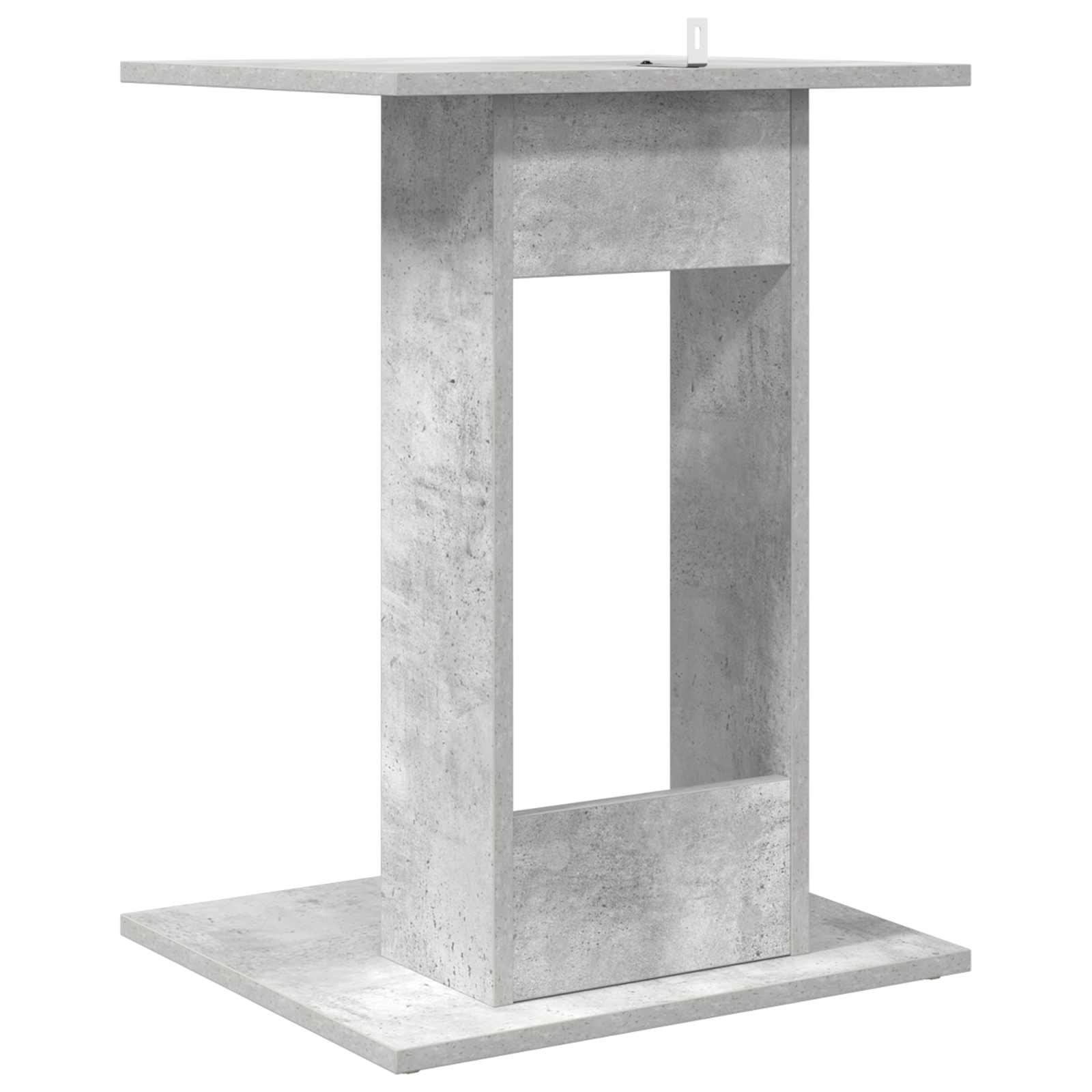 Τραπεζάκι Πλευράς Σκυρόδεμα Γκρι 45 x 40 x 62,5 εκ.