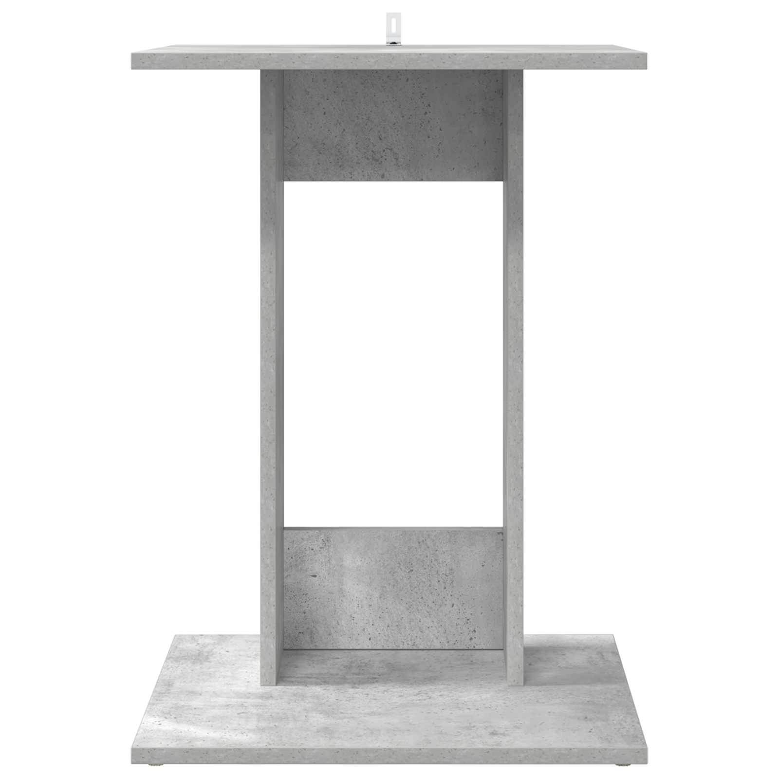 Τραπεζάκι Πλευράς Σκυρόδεμα Γκρι 45 x 40 x 62,5 εκ.