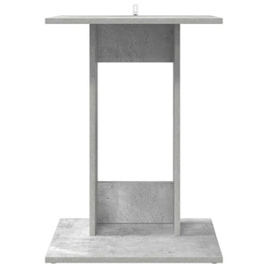 Τραπεζάκι Πλευράς Σκυρόδεμα Γκρι 45 x 40 x 62,5 εκ.