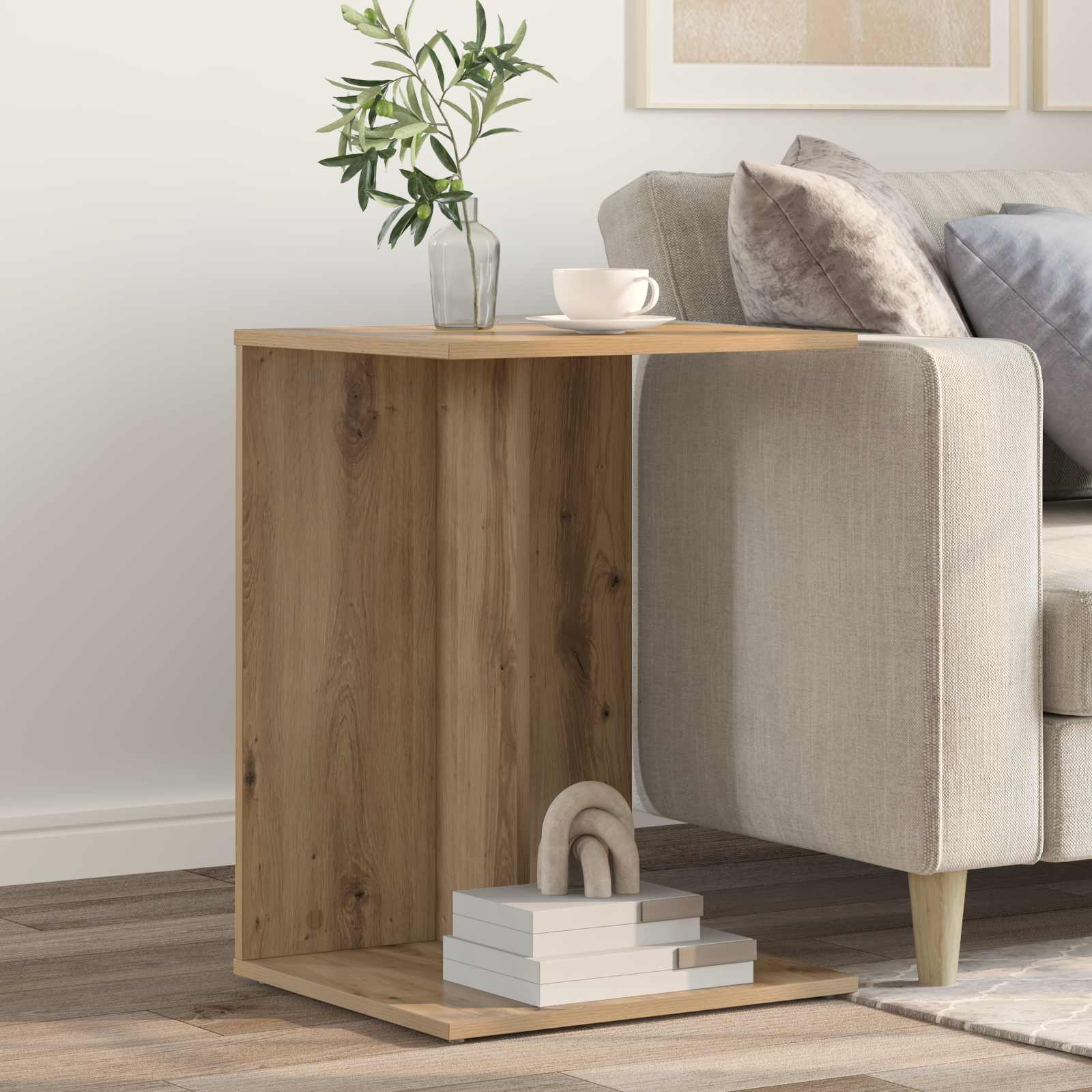 Τραπεζάκι Πλευράς Artisan Oak 45 x 40 x 62,5 εκ.