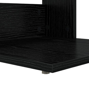 Τραπεζάκι Πλευράς Μαύρη Οξυά 40 x 38 x 62,5 εκ