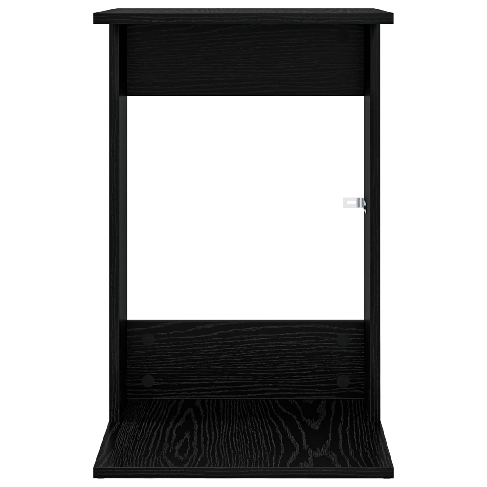Τραπεζάκι Πλευράς Μαύρη Οξυά 40 x 38 x 62,5 εκ