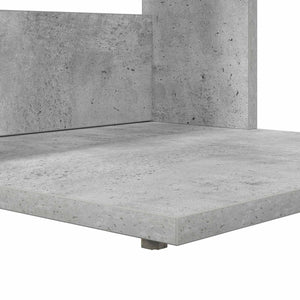 Τραπεζάκι Πλευράς Σκυρόδεμα Γκρι 40 x 38 x 62,5 εκ