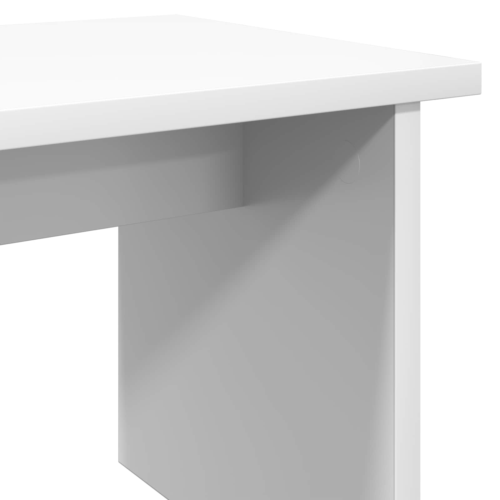 Ντουλάπα Παπουτσιών με ράφι 2 pcs Λευκό Επεξεργασμένο ξύλο