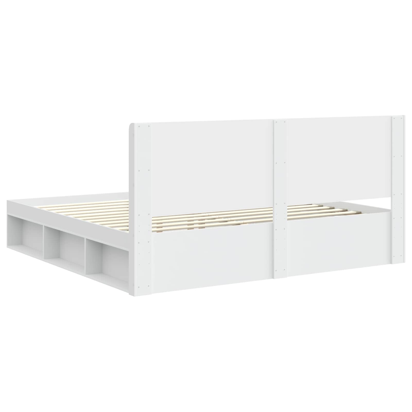 Καλάθι με αποθήκη και κεφαλάρι Λευκό 200 x 200 cm - Pakobazaar