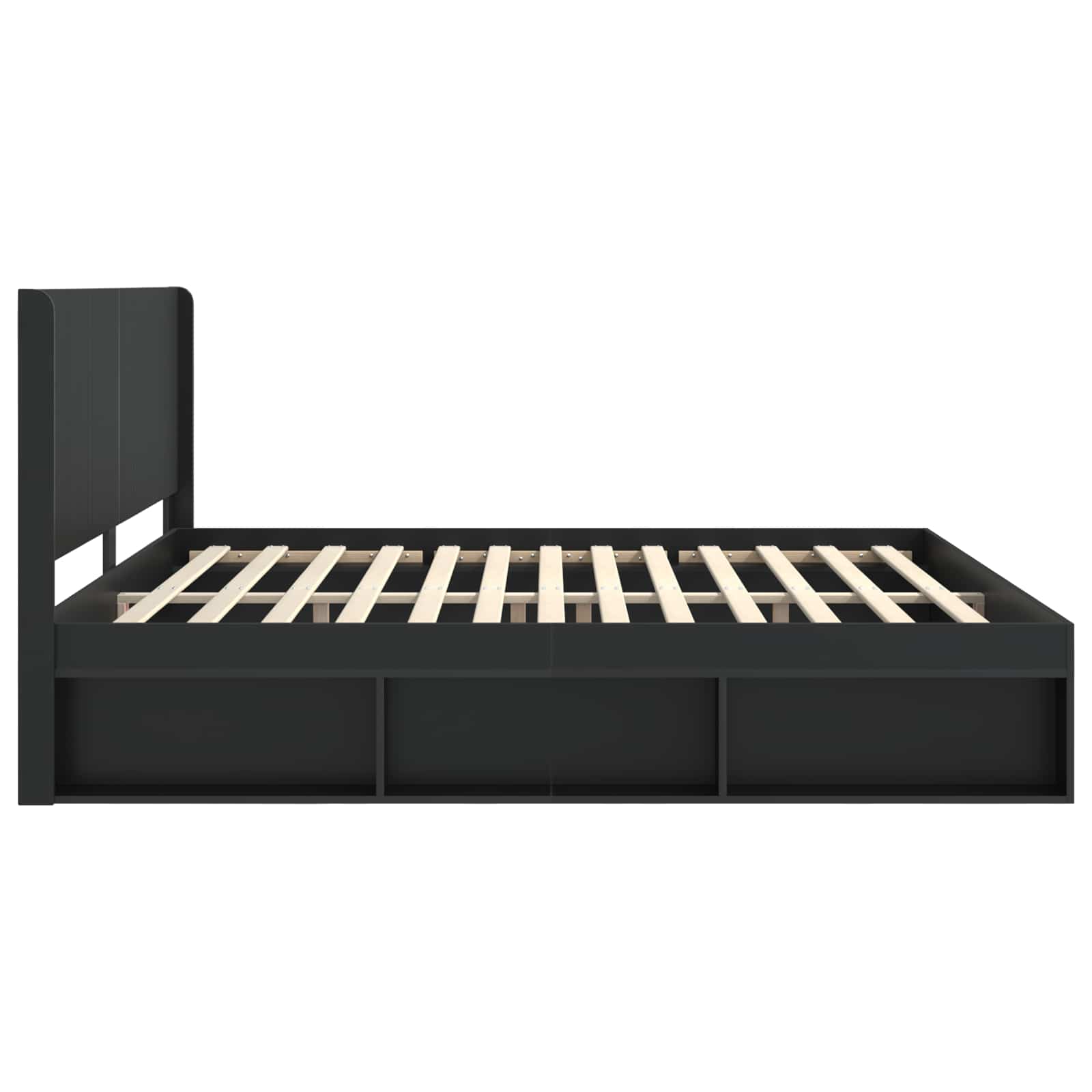 Καλάθι με αποθήκη και κεφαλάρι Μαύρο 200 x 200 cm - Pakobazaar