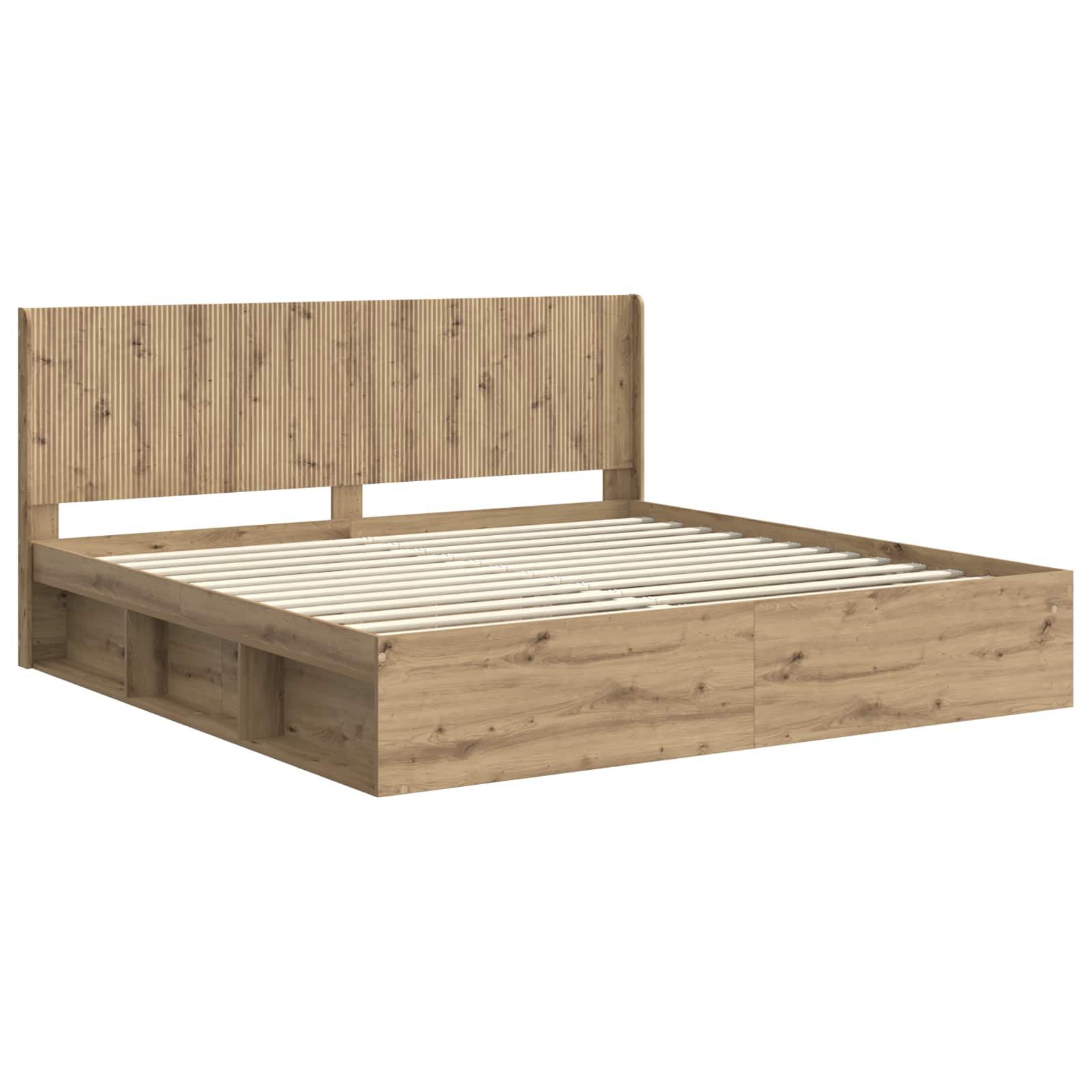 Καλάθι με αποθήκη και κεφαλάρι Artisan Δρυς 200 x 200 cm - Pakobazaar