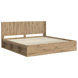 Καλάθι με αποθήκη και κεφαλάρι Artisan Δρυς 200 x 200 cm