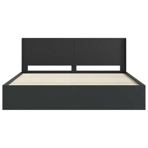 Καλάθι με αποθήκη και κεφαλάρι Μαύρο 180 x 200 cm - Pakobazaar