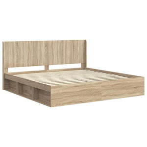Καλάθι με αποθήκη και κεφαλάρι Sonoma Δρυς 180 x 200 cm - Pakobazaar