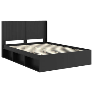 Καλάθι με αποθήκη και κεφαλάρι Μαύρο 140 x 200 cm - Pakobazaar