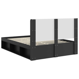 Καλάθι με αποθήκη και κεφαλάρι Μαύρο 140 x 200 cm - Pakobazaar