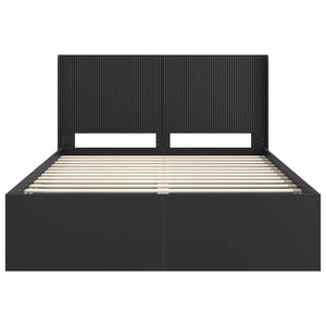 Καλάθι με αποθήκη και κεφαλάρι Μαύρο 140 x 200 cm - Pakobazaar