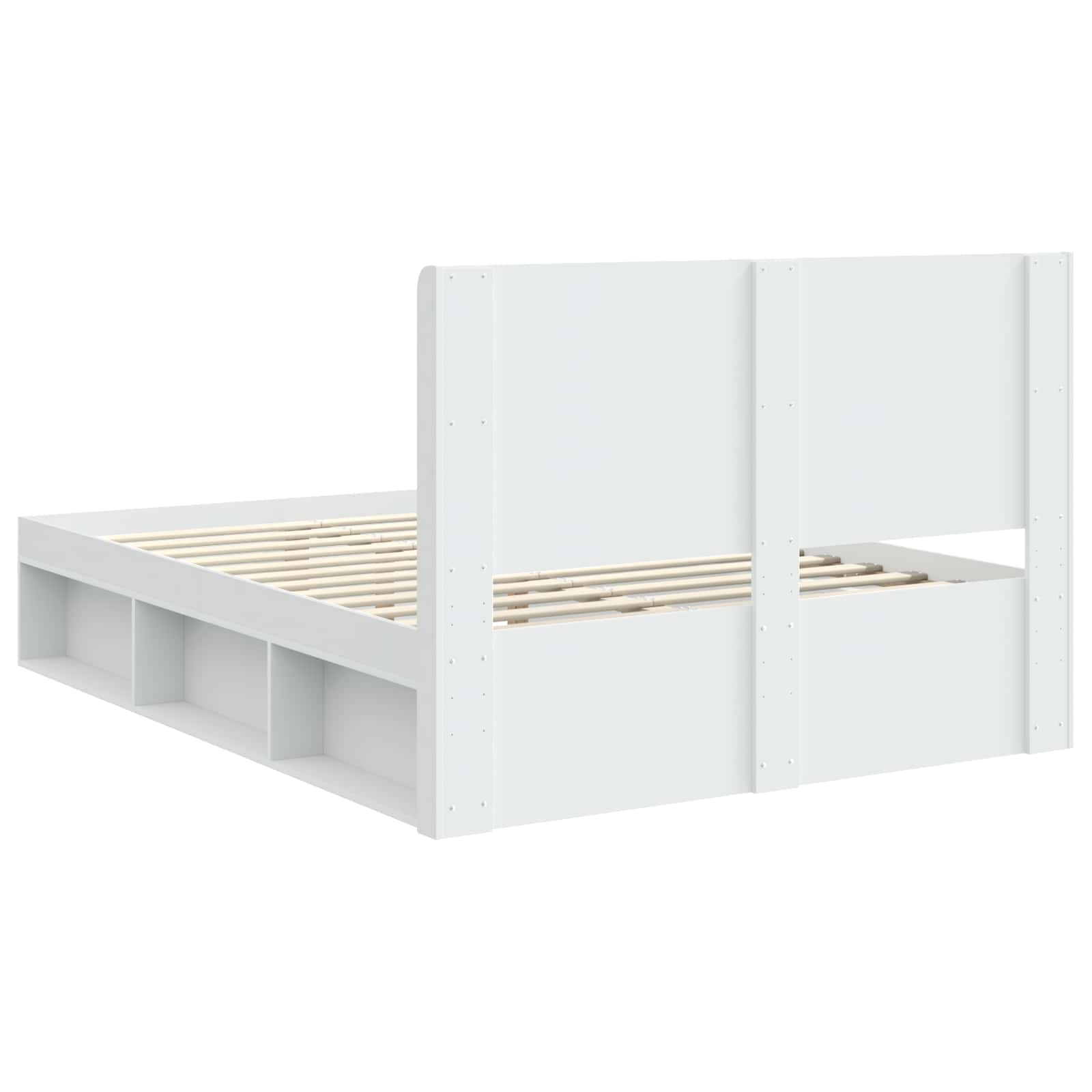 Καλάθι με αποθήκη και κεφαλάρι Λευκό 120 x 190 cm - Pakobazaar