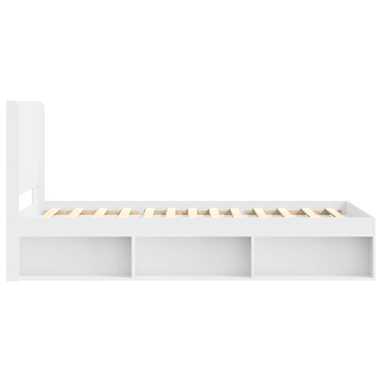 Καλάθι με αποθήκη και κεφαλάρι Λευκό 100 x 200 cm - Pakobazaar