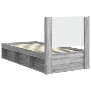 Καλάθι με αποθήκη και κεφαλάρι Γκρι Sonoma 100 x 200 cm - Pakobazaar