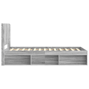 Καλάθι με αποθήκη και κεφαλάρι Γκρι Sonoma 100 x 200 cm - Pakobazaar