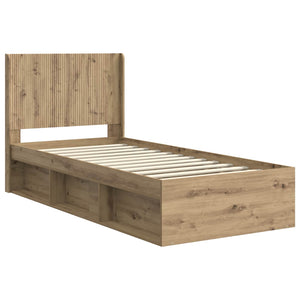 Καλάθι με αποθήκη και κεφαλάρι Artisan Δρυς 100 x 200 cm - Pakobazaar