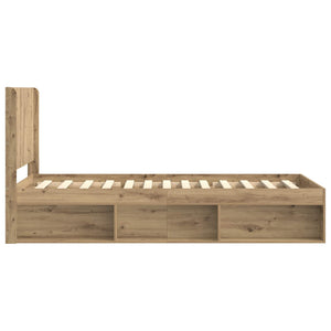 Καλάθι με αποθήκη και κεφαλάρι Artisan Δρυς 100 x 200 cm - Pakobazaar