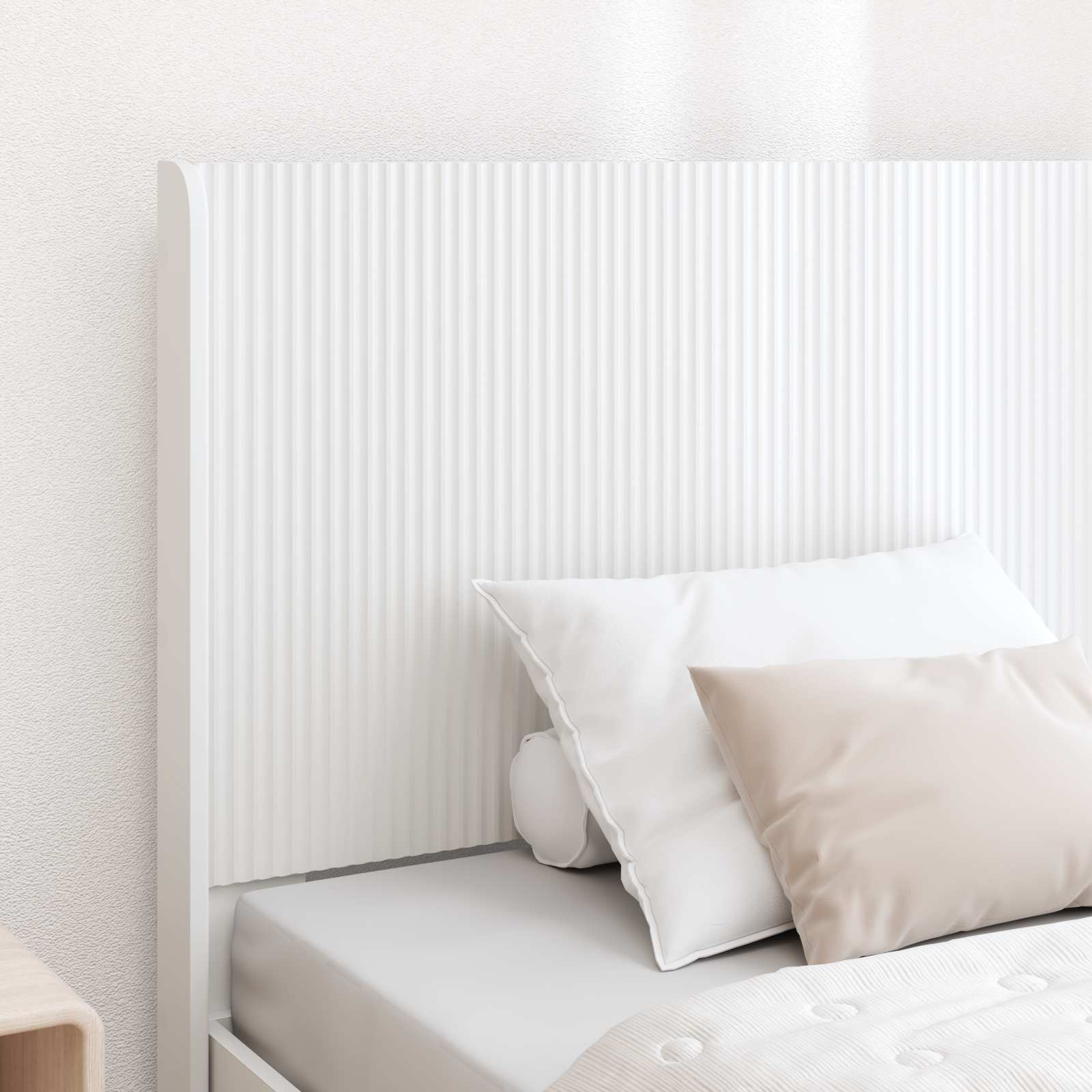 Καλάθι με αποθήκη και κεφαλάρι Λευκό 75 x 190 cm - Pakobazaar
