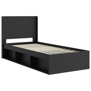 Καλάθι με αποθήκη και κεφαλάρι Μαύρο 75 x 190 cm - Pakobazaar