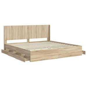 Καλάθι με αποθήκη και κεφαλάρι Sonoma Δρυς 200 x 200 cm - Pakobazaar