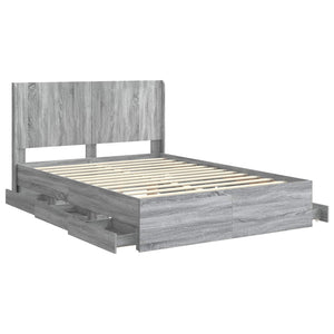 Καλάθι με αποθήκη και κεφαλάρι Γκρι Sonoma 150 x 200 cm - Pakobazaar