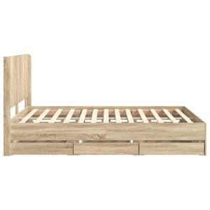 Καλάθι με αποθήκη και κεφαλάρι Sonoma Δρυς 140 x 200 cm - Pakobazaar