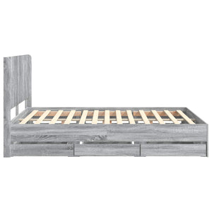 Καλάθι με αποθήκη και κεφαλάρι Γκρι Sonoma 140 x 200 cm - Pakobazaar