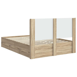 Καλάθι με αποθήκη και κεφαλάρι Sonoma Δρυς 120 x 190 cm - Pakobazaar