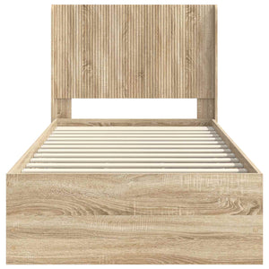 Καλάθι με αποθήκη και κεφαλάρι Sonoma Δρυς 75 x 190 cm - Pakobazaar