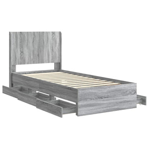 Καλάθι με αποθήκη και κεφαλάρι Γκρι Sonoma 75 x 190 cm - Pakobazaar