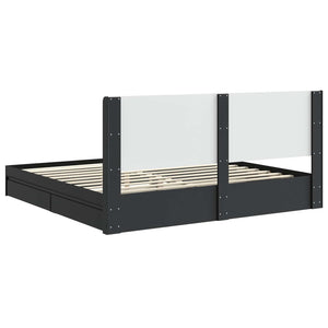 Καλάθι με αποθήκη και κεφαλάρι Μαύρο 200 x 200 cm - Pakobazaar