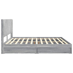 Καλάθι με αποθήκη και κεφαλάρι Γκρι Sonoma 200 x 200 cm - Pakobazaar