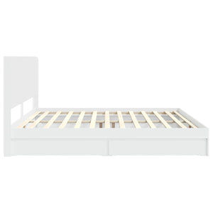 Καλάθι με αποθήκη και κεφαλάρι Λευκό 180 x 200 cm - Pakobazaar