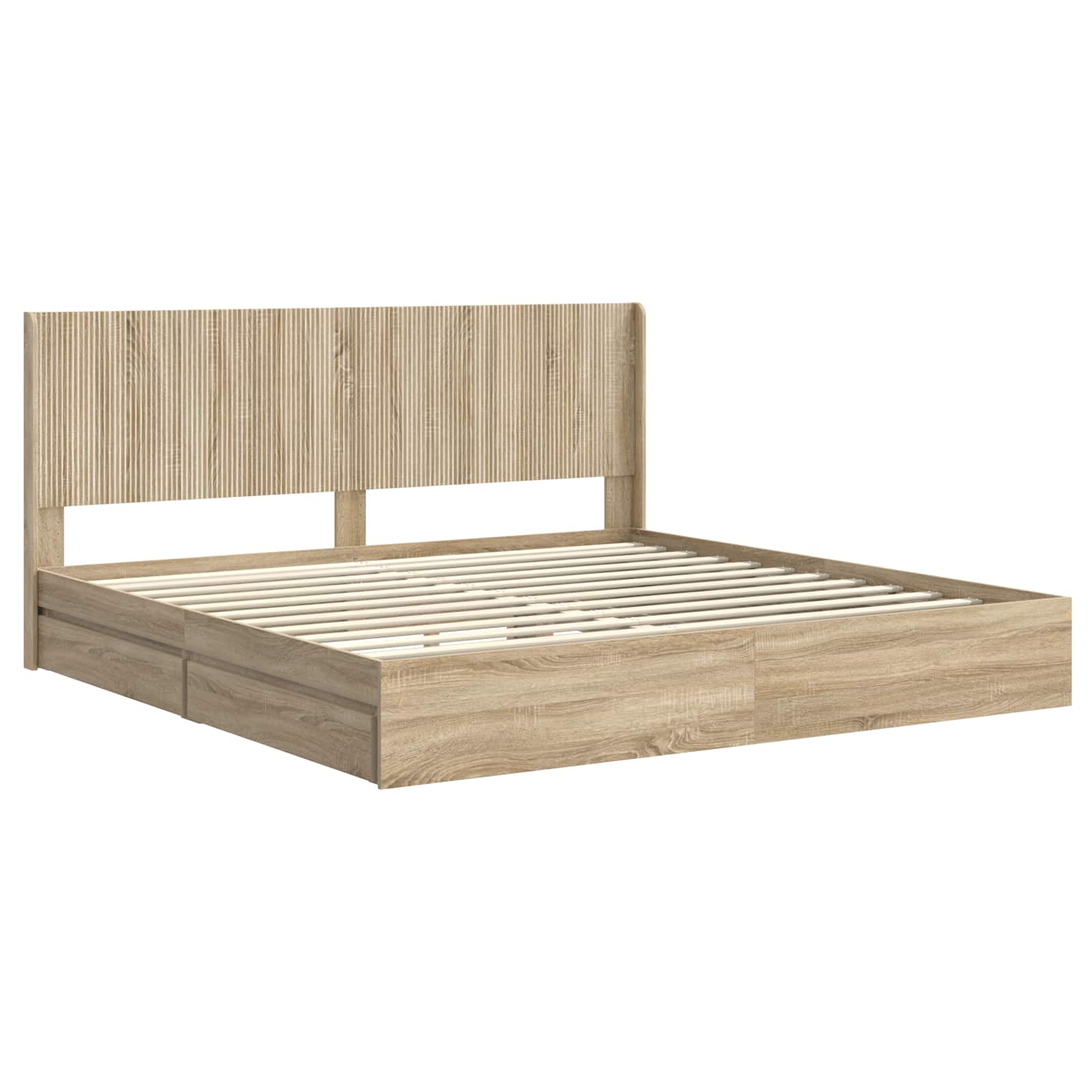Καλάθι με αποθήκη και κεφαλάρι Sonoma Δρυς 180 x 200 cm - Pakobazaar